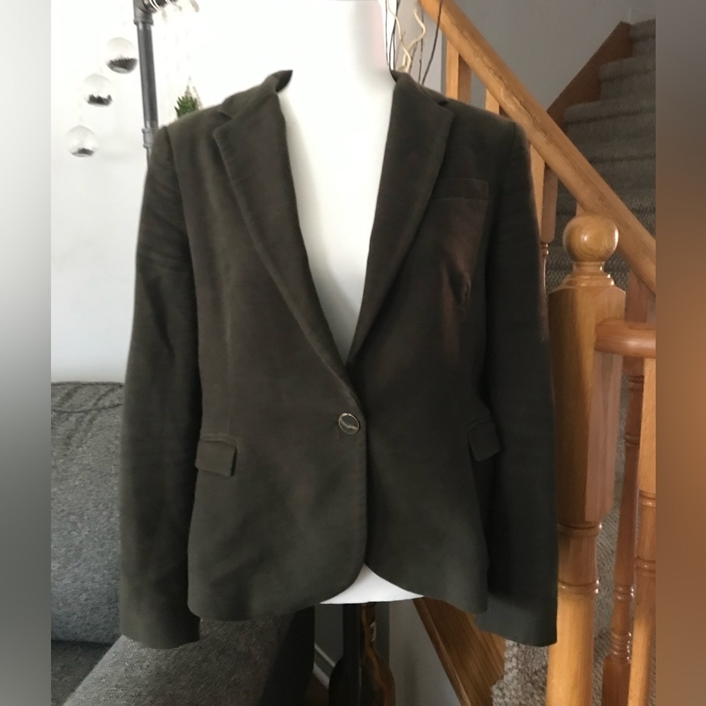 Zara one button blazer